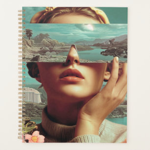 Surreal Landscape Vision, Surreal female portrait  Planner