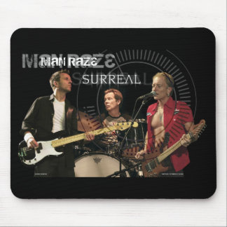 surreal man raze mouse pad
