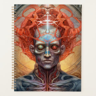 Surreal Man Visionary Art Planner