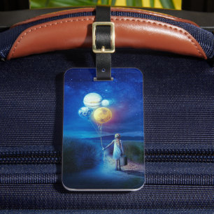 Surreal Moving to Her Future  Luggage Tag
