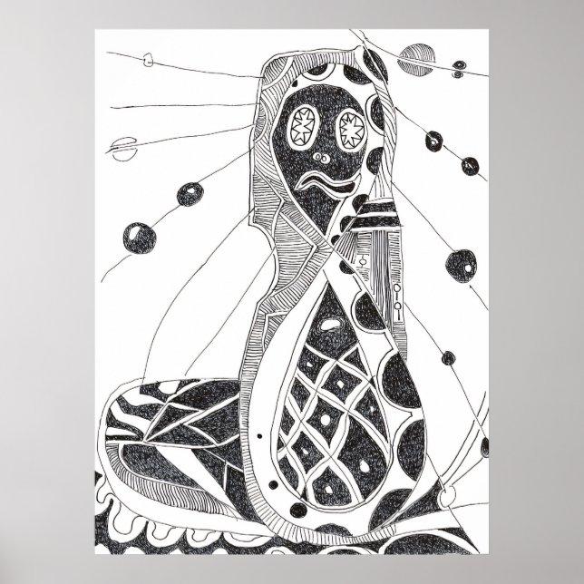 Surreal Mummy Poster (Front)