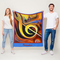 Surreal Musical Clef Notes Oil Painting Rendition