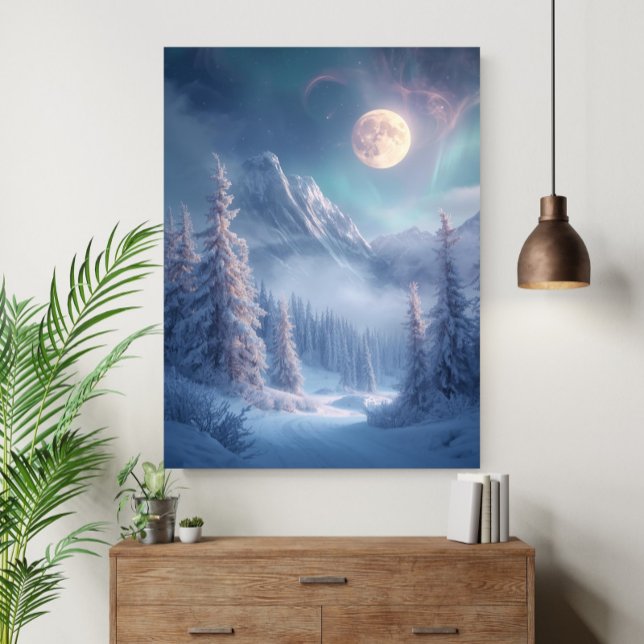 Surreal Mystical Enchanted Winter Dreamscape Poster (Creator Uploaded)