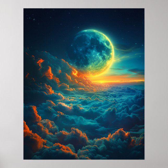 Surreal Planet Poster (Front)