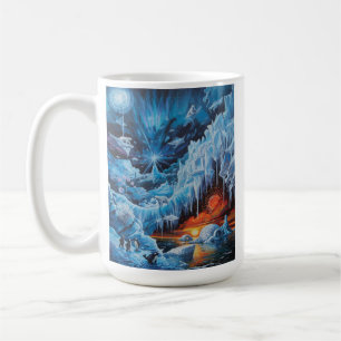 Surreal Polar Fantasy Aurora Borealis Coffee Mug