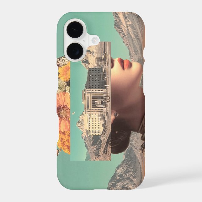 Surreal Portrait with Architectural Landscape (Back)
