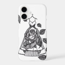 Surreal Rose Dress Botanical Case-Mate iPhone Case