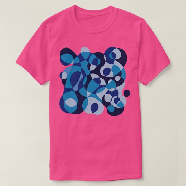Surreal Shapes Miro Inspired 2 T-Shirt (Design Front)