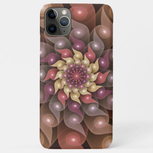 Surreal Shiny Flower Modern Abstract Fractal Art Case-Mate iPhone Case