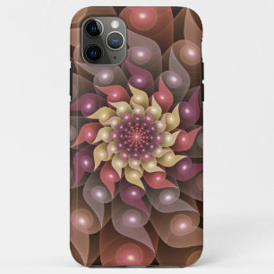 Surreal Shiny Flower Modern Abstract Fractal Art Case-Mate iPhone Case