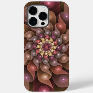 Surreal Shiny Flower Modern Abstract Fractal Art Case-Mate iPhone 14 Pro Max Case