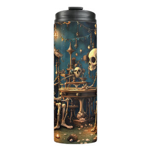 Surreal Skeletons III Thermal Tumbler