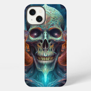 Surreal Skull Gothic Horror Art iPhone 13 Case