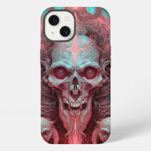 Surreal Skull Gothic Horror Art iPhone 13 Case
