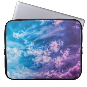 Surreal sky, dreamy abstract art. laptop sleeve