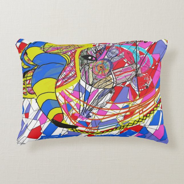 Surreal sleep  accent pillow (Front)