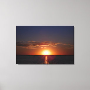 Surreal Summer Sunset Canvas Print