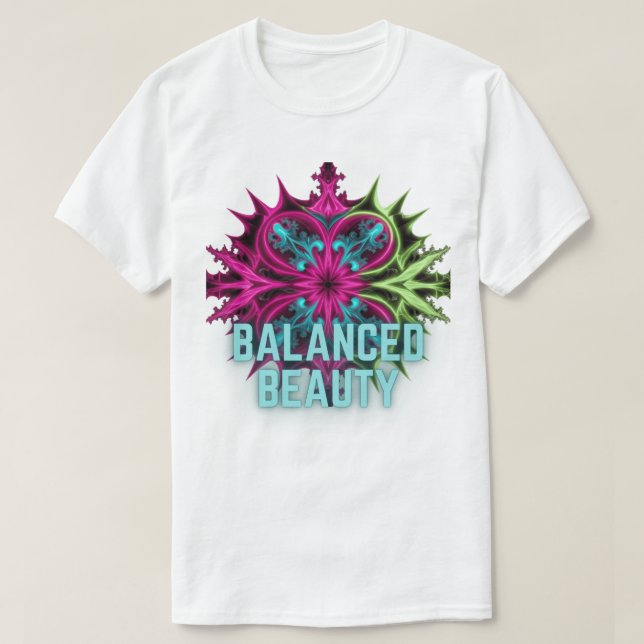 Surreal Symmetry - Balanced beauty T-Shirt (Design Front)