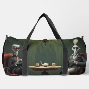 Surreal Tea time on the weird side. 10 Duffle Bag
