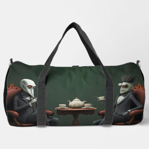 Surreal Tea time on the weird side. 13 Duffle Bag
