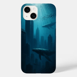 Surreal Underwater City iPhone Case