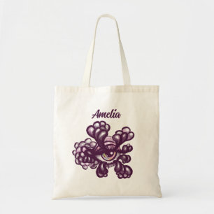 Surreal Weirdcore Eye Artwork in Dreamy Pastel Tote Bag