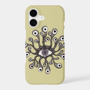 Surreal Weirdcore Eye Tentacle Artwork