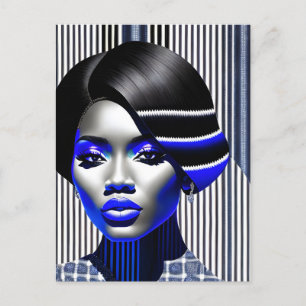Surreal Woman Postcard