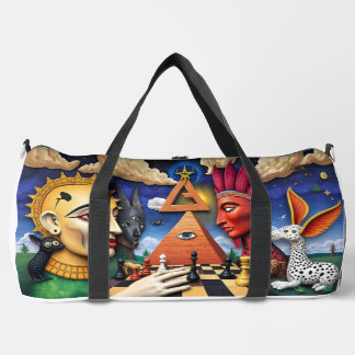 Surreal World of Ulysses Duffle Bag