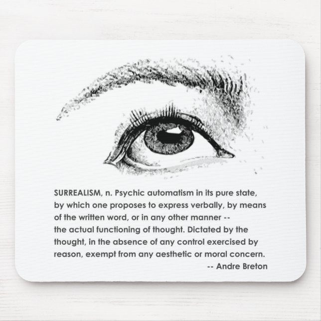Surrealism Defined Mouse Pad (Front)