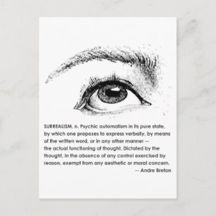 Surrealism Defined Postcard