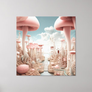 Surrealist Art - the mundane to an illusion Canvas Print
