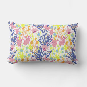 Surrealistic Garden Lumbar Cushion