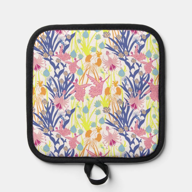 Surrealistic Garden Pot Holder (Front)
