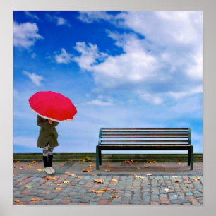 Surrealistic Scene Poster