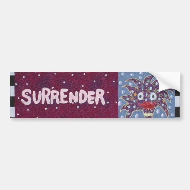 Surrender Bumper Sticker (Front)