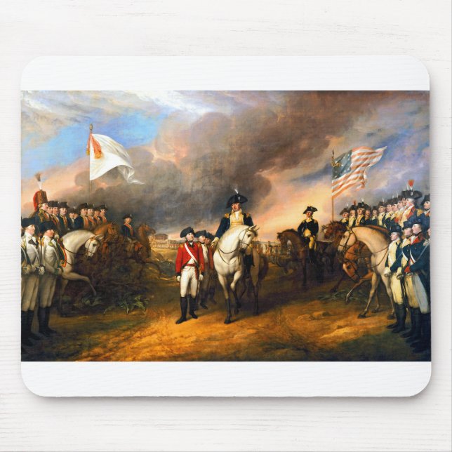 Surrender of Lord Cornwallis Mouse Pad (Front)