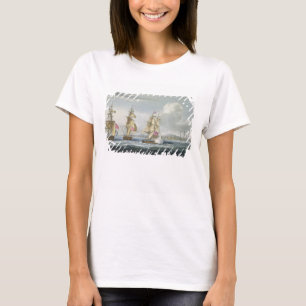 Surrender of the fort of Tamatave, engraved by T. T-Shirt