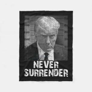 Surrender Pro Trump Fleece Blanket