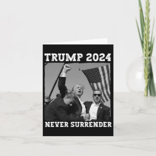Surrender Trump 2024 Shirt Save America Trump Card