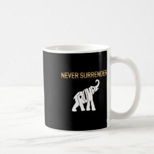 Surrender Trump Elephant Coffee Mug
