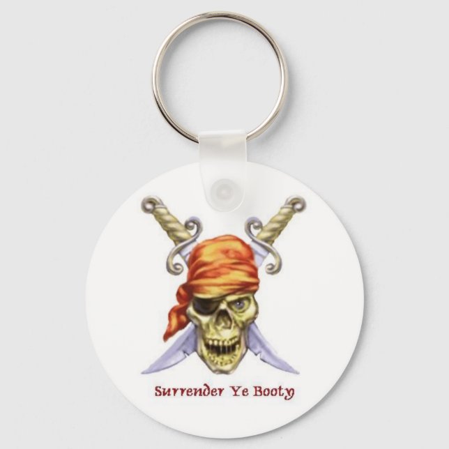 surrender ye booty key ring (Front)