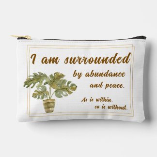 Surrounded by Abundance and Peace Canvas Bag