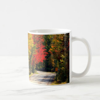 Surrounded By Fall Colour Coffee Mug
