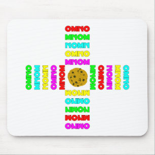 Surrounded By OMNOMs Mouse Pad