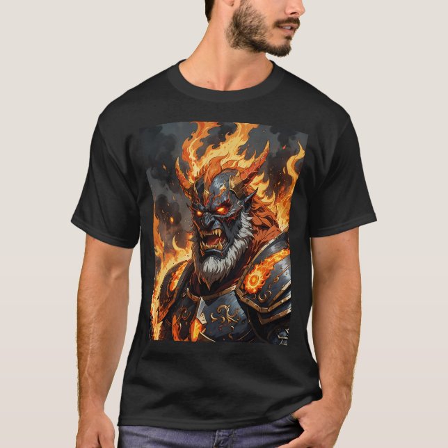 Surtr Surtur Surt Giant Norse Mythology Fire Gods T-Shirt (Front)