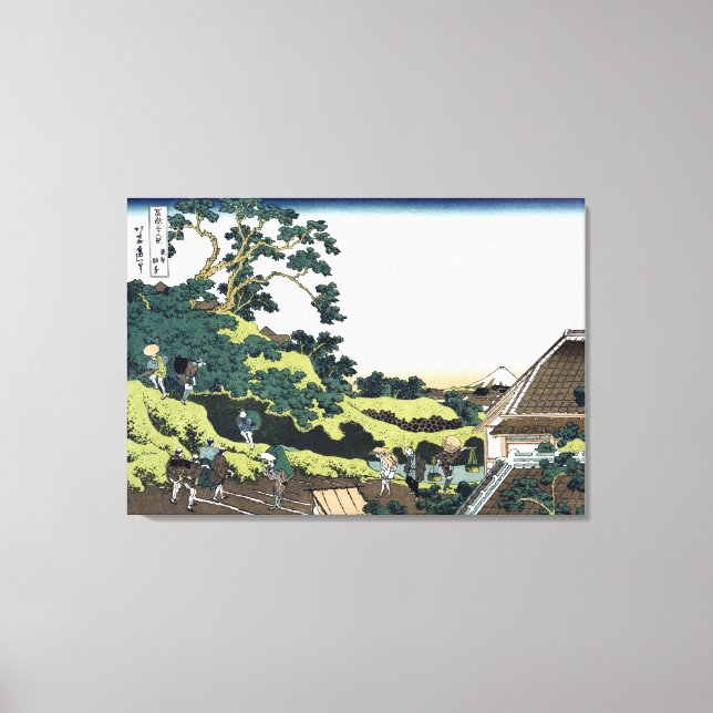 Surugadai in Edo Canvas Print (Front)