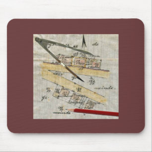 Surveying - Vintage Mouse Pad