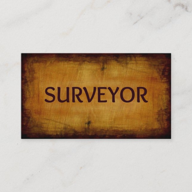 Surveyor Business Card (Front)
