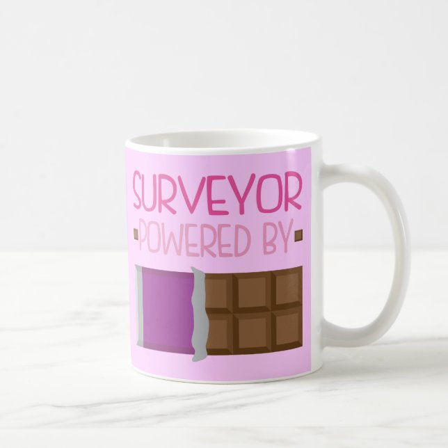Surveyor Chocolate Gift for Her Coffee Mug (Right)